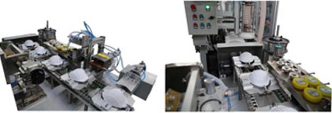automatische makende het maskerproductielijn van de machinekop de industriële van de de machinekop van het kopmasker van het het gezichtsmasker machine van het de vleklassen