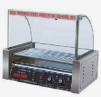 fast food machines CE&RoHs Approved Electric/Gas rolling hot dog grill